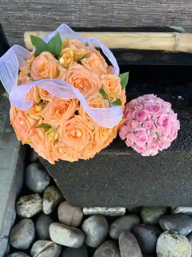 上尾御嶽神社の手水舎