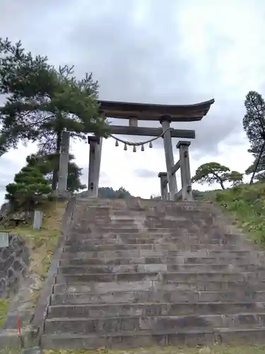 木幡山隠津島神社(二本松市)の鳥居