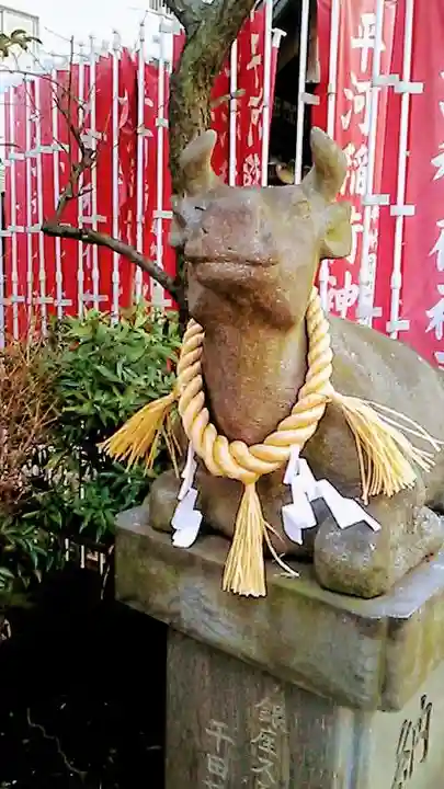 平河天満宮の狛犬