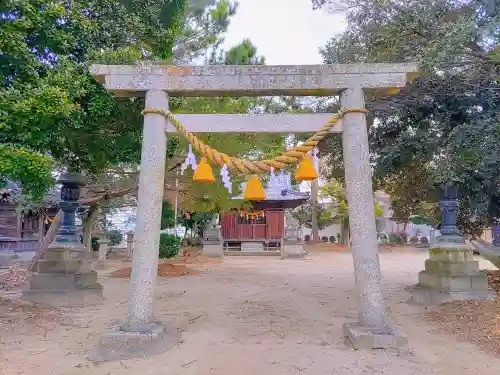 神明宮の鳥居