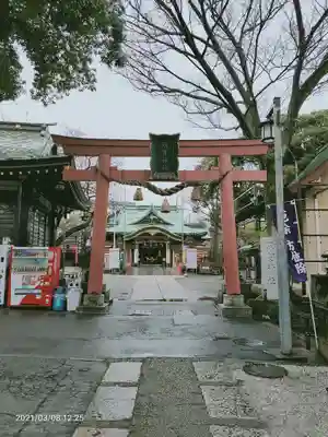 須賀神社の鳥居
