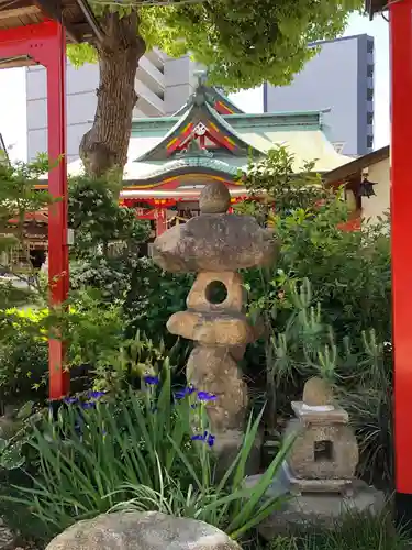 尼崎えびす神社の庭園