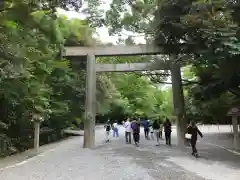 伊勢神宮内宮（皇大神宮）の鳥居