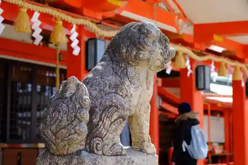 多治速比売神社の狛犬