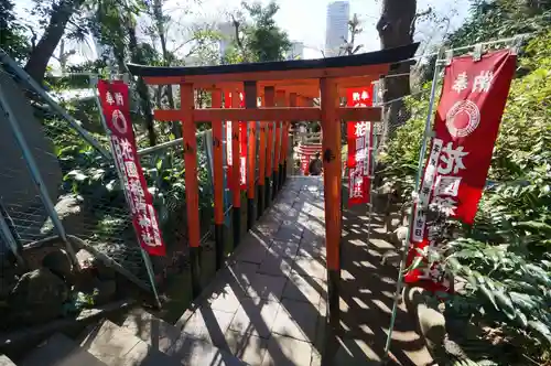 花園稲荷神社の鳥居