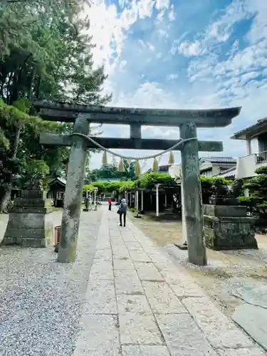 久伊豆神社の鳥居