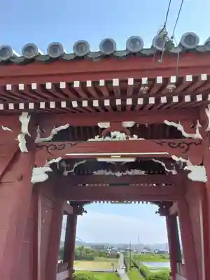 神積寺の山門・神門