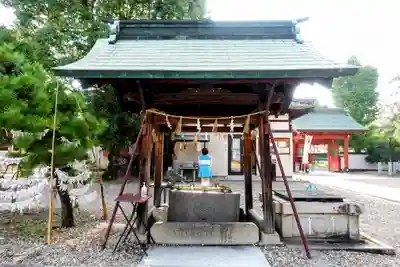 伊賀八幡宮の手水舎