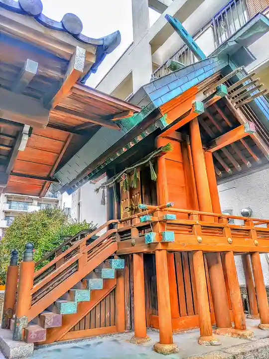 秋葉神社の本殿・本堂