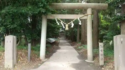 冨士神社の鳥居