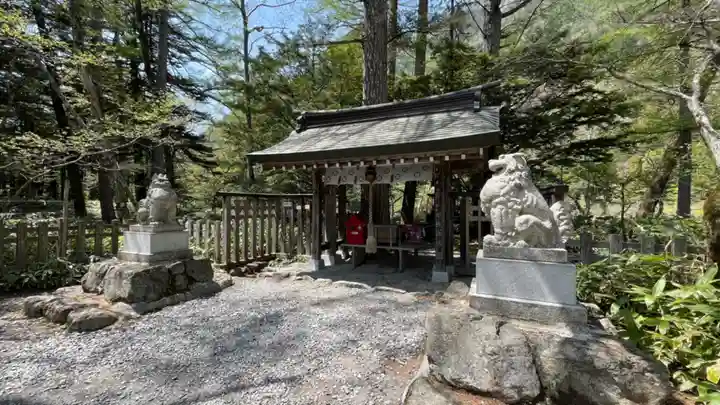 穂高神社奥宮(長野県)