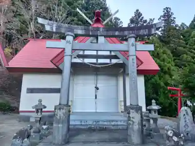 魚賀波間神社の本殿・本堂