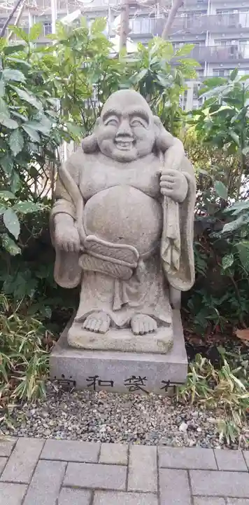 成子天神社の像