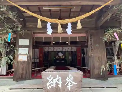 都萬神社の本殿・本堂