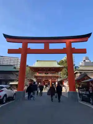 生田神社の鳥居