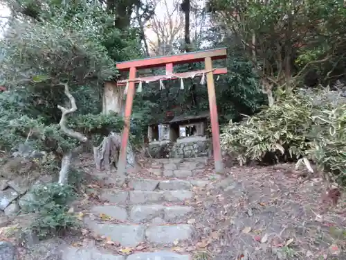 岩谷の滝大聖院の鳥居