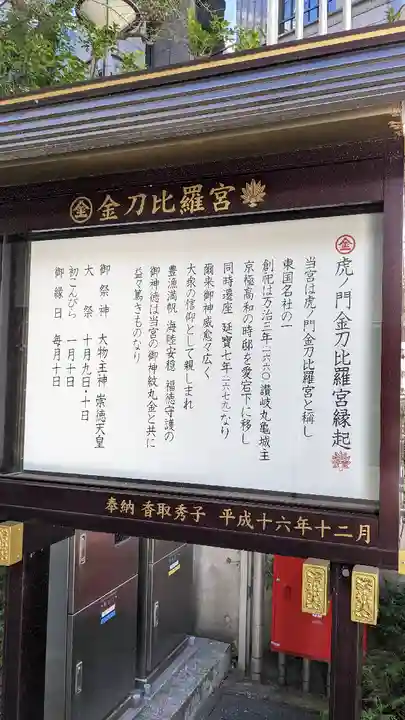 虎ノ門金刀比羅宮(東京都)