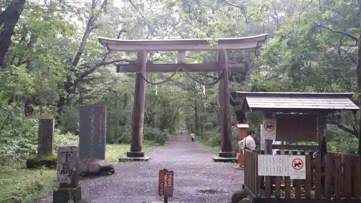 戸隠神社奥社の鳥居