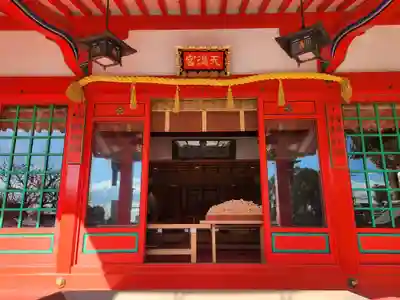 綱敷天満宮の本殿・本堂