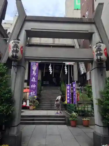 烏森神社の鳥居