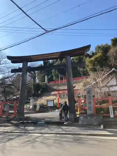 建勲神社の鳥居