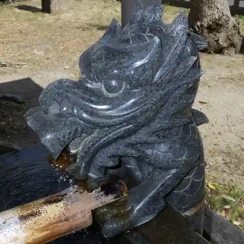 伊勢命神社の手水舎