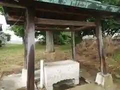 神明神社の手水