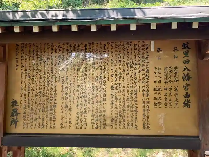 蚊里田八幡宮(長野県)