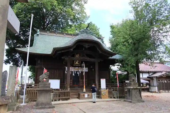 阿邪訶根神社の本殿・本堂