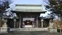 根室金刀比羅神社の山門・神門
