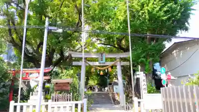 田光八幡社の鳥居