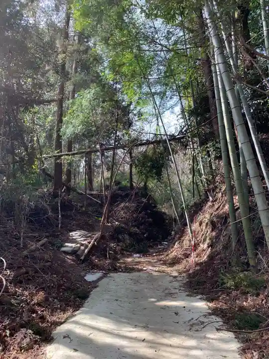 滝山不動尊の周辺