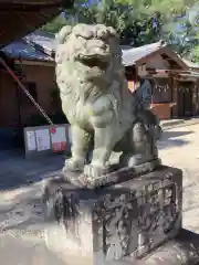 犬ヶ坪神明社の狛犬