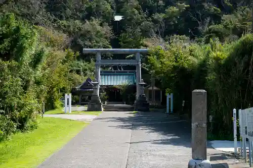 洲崎神社の鳥居