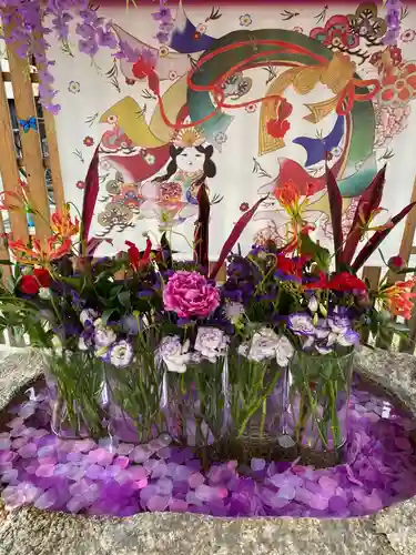 別小江神社の手水舎