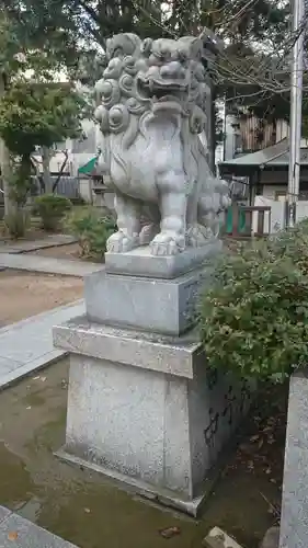 船詰神社の狛犬