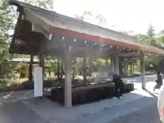 伊勢神宮外宮（豊受大神宮）の手水