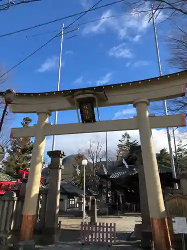 祝神社の鳥居