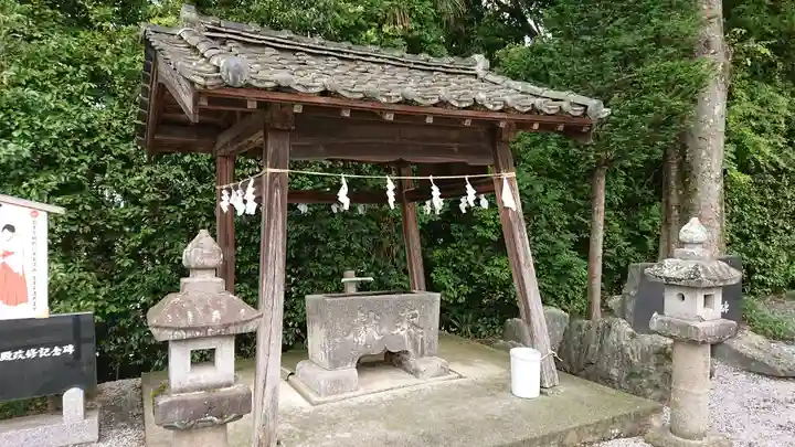 北向神社の手水舎