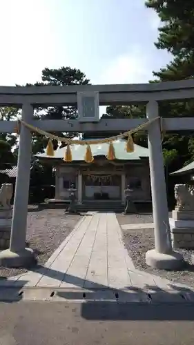 八幡津島神社の鳥居