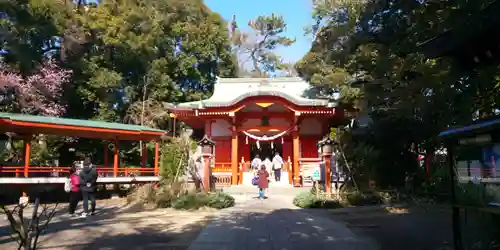 自由が丘熊野神社の本殿・本堂