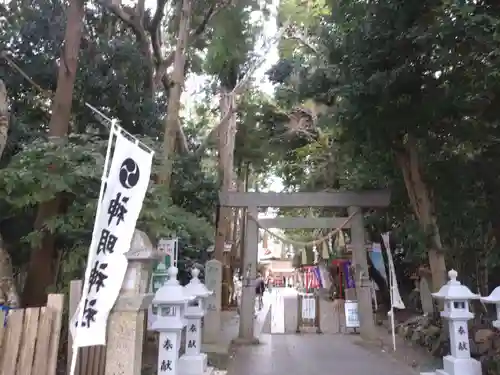 神明神社の鳥居