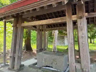 喜茂別神社の手水舎