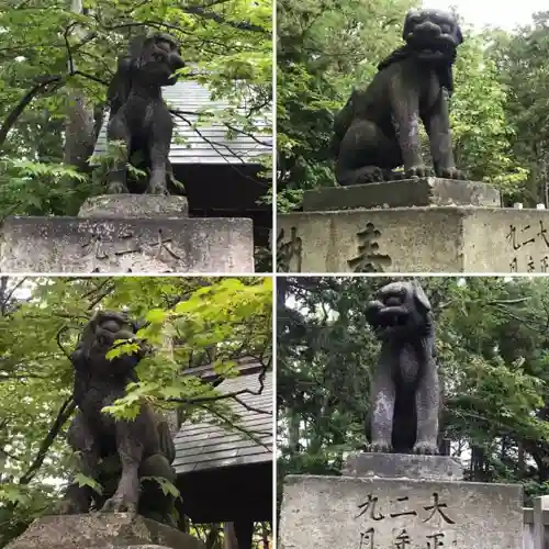 岩見澤神社の狛犬