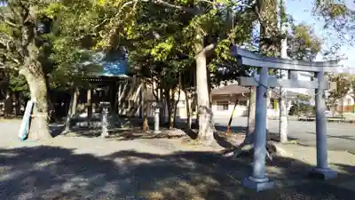 大幡八幡神社の鳥居