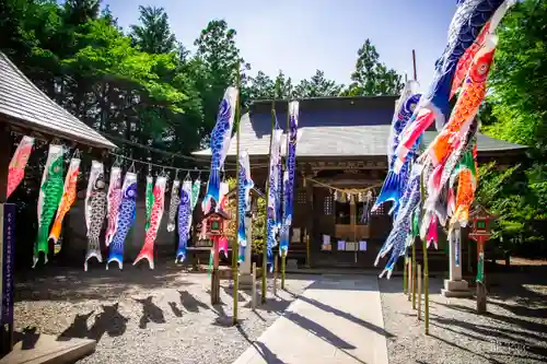 滑川神社 - 仕事と子どもの守り神(福島県)