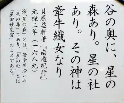 星田妙見宮(大阪府)