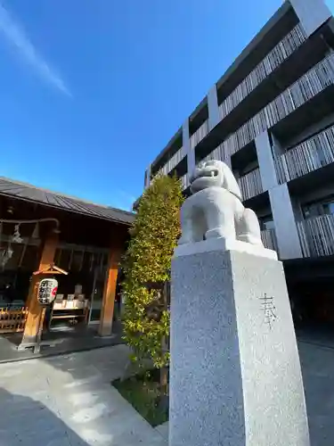 赤城神社の狛犬