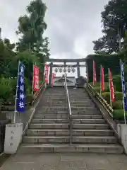 中野沼袋氷川神社の鳥居