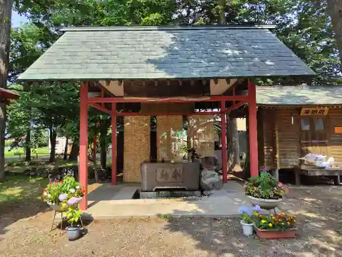 上富良野神社の手水舎